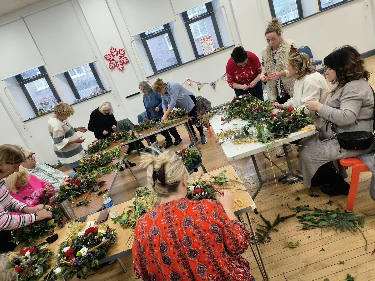 Hen's Shed group session