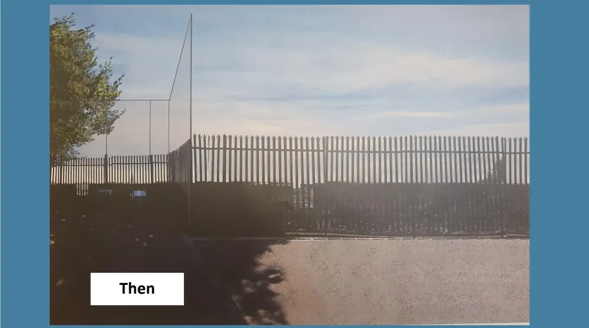 Interface fence – then